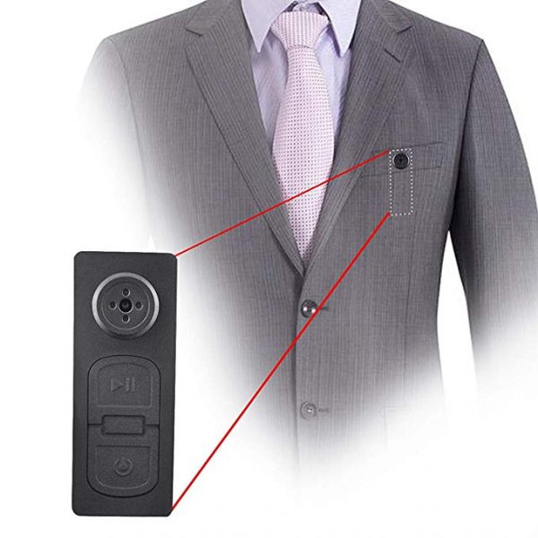 V.T.Eye Security Mini DV Spy Shirt Button Concealed Camera - Image 6