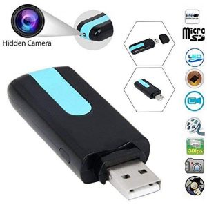 V.T.I Mini U8 DVR Hidden Pinhole USB Camera with Audio/Video Recording