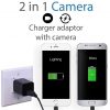 V.T.I. HD 1080P Mini Pinhole Charging Hidden Audio/Video Camera Power Adapter - Image 2