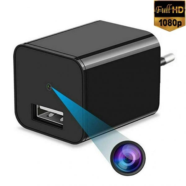 V.T.I. HD 1080P Mini Pinhole Charging Hidden Audio/Video Camera Power Adapter - Image 5