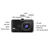 V.T.I. HD 1080p Car Dash Camera, 3 inch LCD Display Screen, 120°Wide Angle Car Camera - Image 3