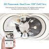 V.T.I. HD 1080p IP Security Camera with Wide Angle Dual Fisheye Lens - Image 4