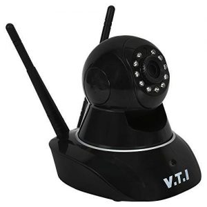 V.T.I. WiFi HD IP Security Camera with Two Boosting Antennas, Night Vision