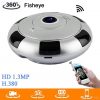 V.T.I. HD Fisheye Panoramic Security Wireless IP Camera - 360° Wide  Viewing Angle with Remote View - Image 3