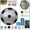 V.T.I. HD Fisheye Panoramic Security Wireless IP Camera - 360° Wide  Viewing Angle with Remote View - Image 6
