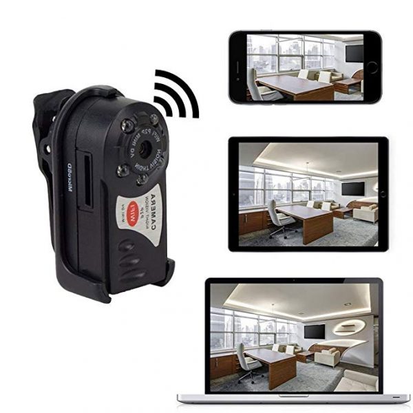 V.T.I. HD Mini Portable P2P WiFi IP Indoor/Outdoor HD DV Hidden Spy Camera - Image 4