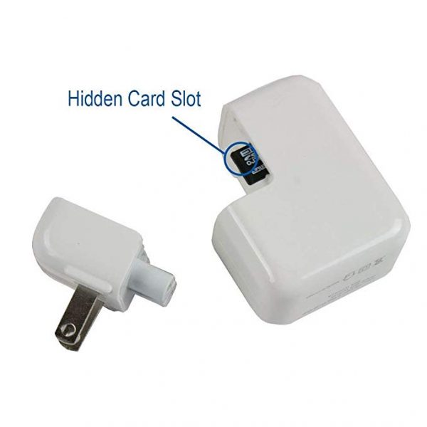 V.T.I. USB AC Plug Phone Charger Hidden Pinhole Socket Spy Camera DVR - Image 4