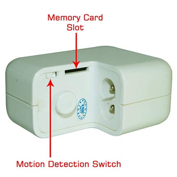 V.T.I. USB AC Plug Phone Charger Hidden Pinhole Socket Spy Camera DVR - Image 5