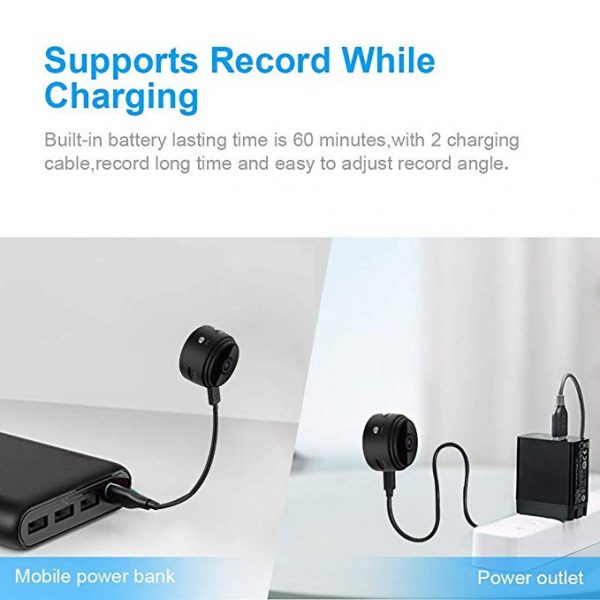 V.T.I. WiFi Mini Camera Wireless HD 1080P Indoor Home Small Security Camera - Image 5