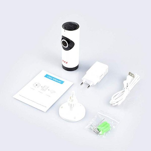 V.T.I. Wireless Fisheye 180° Panoramic HD 720P IP Camera - Image 3