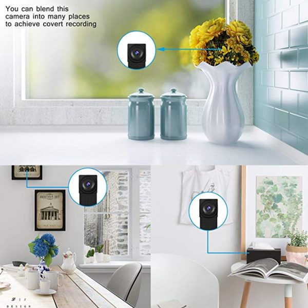 V.T.I. Wireless WiFi Mini Lens Spy Portable Camera for HD Surveillance - Image 3