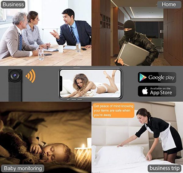 V.T.I. Wireless WiFi Mini Lens Spy Portable Camera for HD Surveillance - Image 6