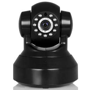 V.T.I.Wireless Indoor CCTV Security Camera Black