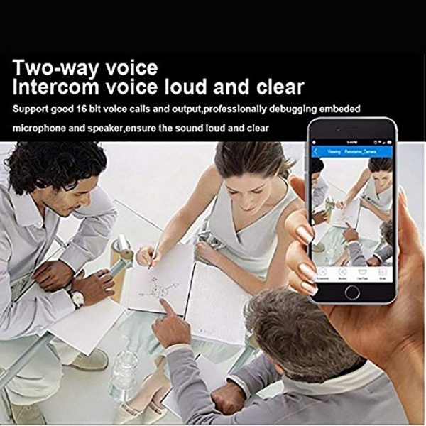 V.T.Eye Security 960p Fisheye Panoramic 360° Wireless WiFi HD IP Security Camera - Image 6
