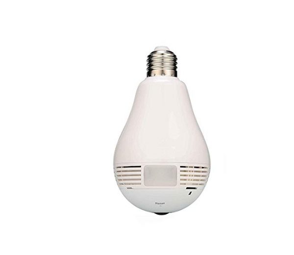 V.T.Eye Security Wireless Panoramic Bulb 360° View IP Camera with Remote Monitoring - Image 2