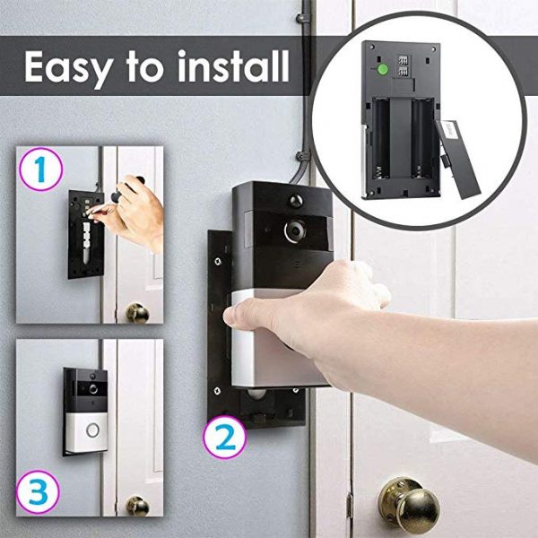 V.T.I. WiFi Enabled Smart Video Doorbell, 720p HD WiFi Security Camera - Image 5