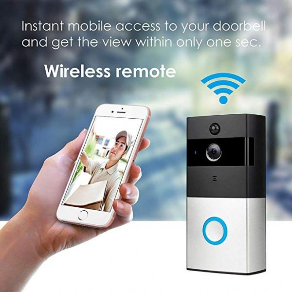 V.T.I. WiFi Enabled Smart Video Doorbell, 720p HD WiFi Security Camera - Image 6