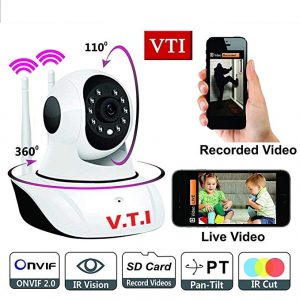 V.T.I. Wireless HD IP WiFi CCTV Indoor Security Camera